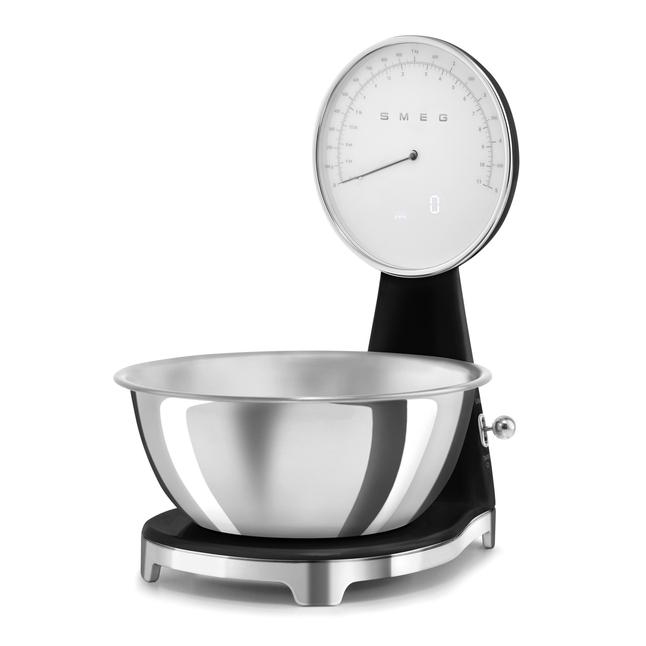 SMEG, Küchenwaage KSF01BLWW, Schwarz