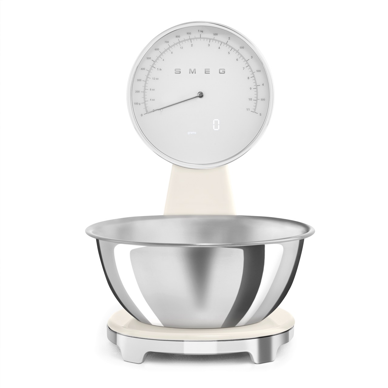 SMEG, Küchenwaage KSF01CRWW, Creme