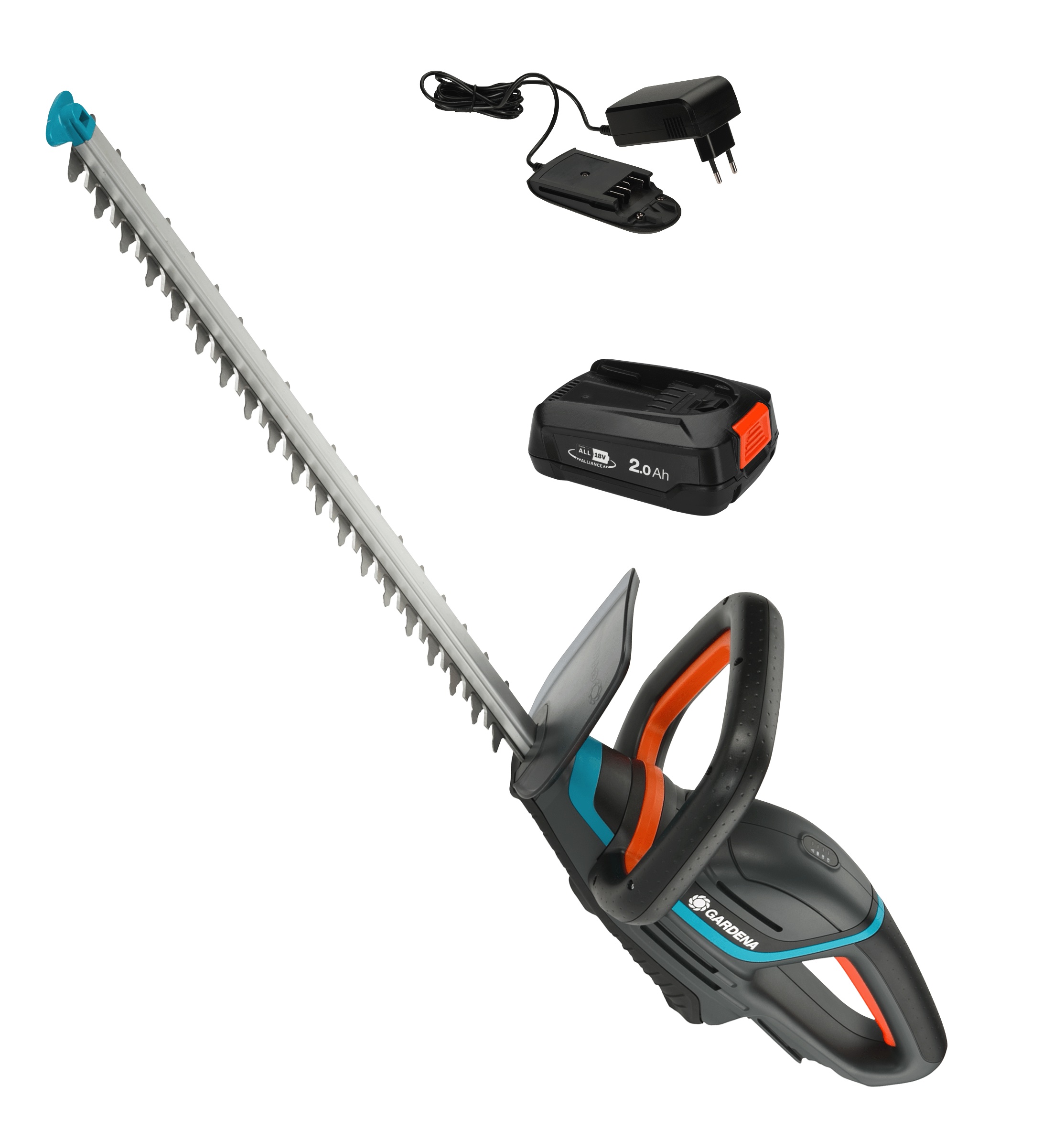 Gardena, Akku-Heckenschere ComfortCut 50/18V P4A Ready-To-Use Set, #14730-20