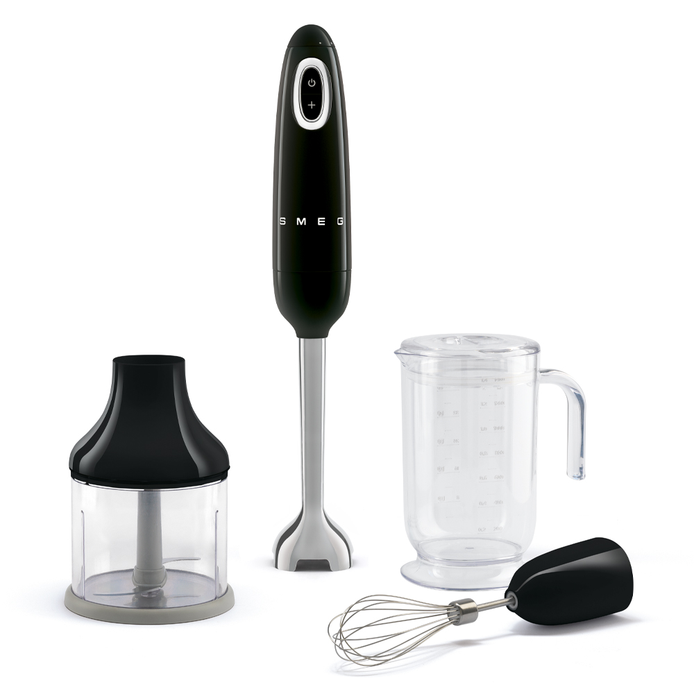 SMEG, Stabmixer, Schwarz, HBF03BLEU