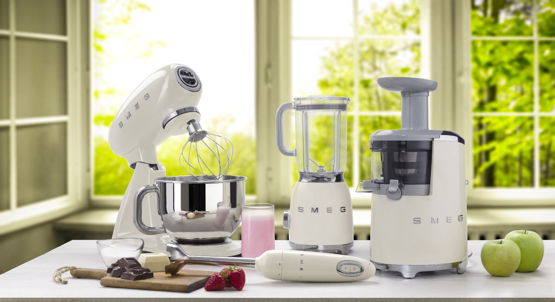 SMEG, Küchenmaschine, creme
