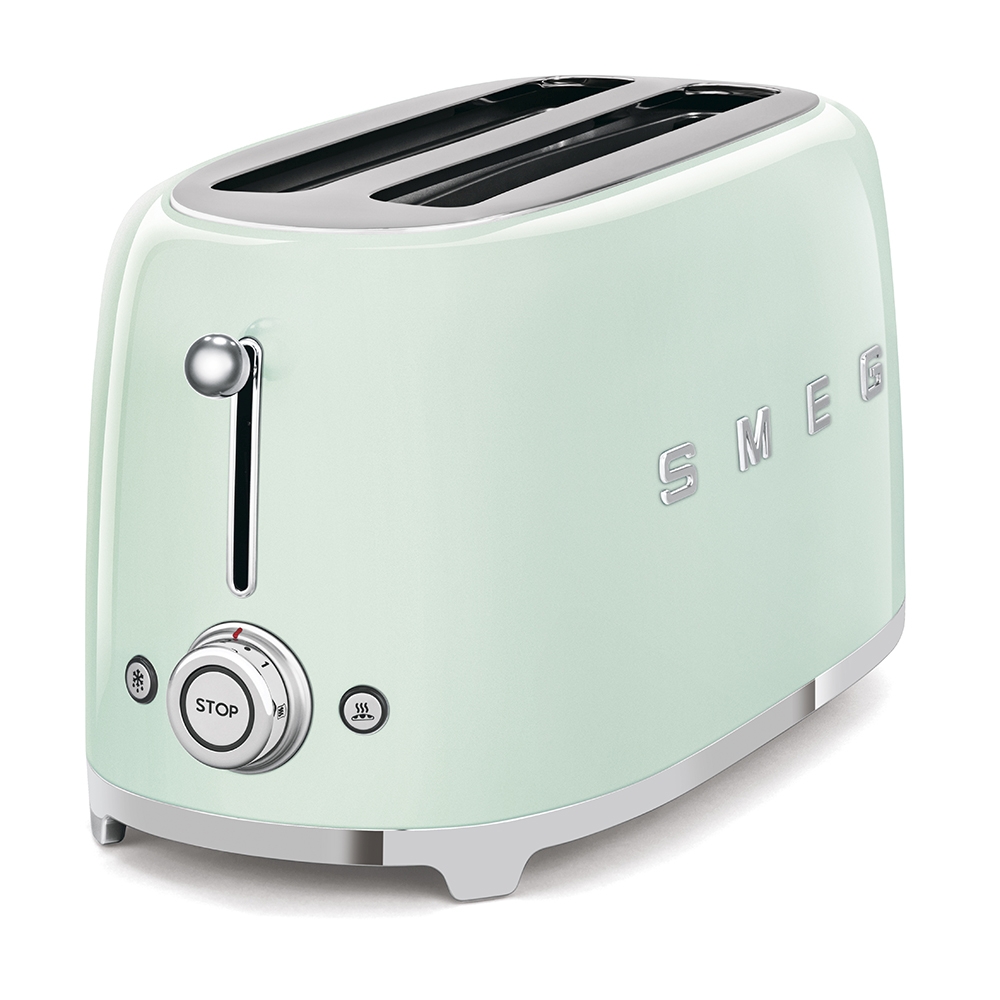 SMEG, 4-Scheiben-Toaster, pastellgrün, TSF02PGEU